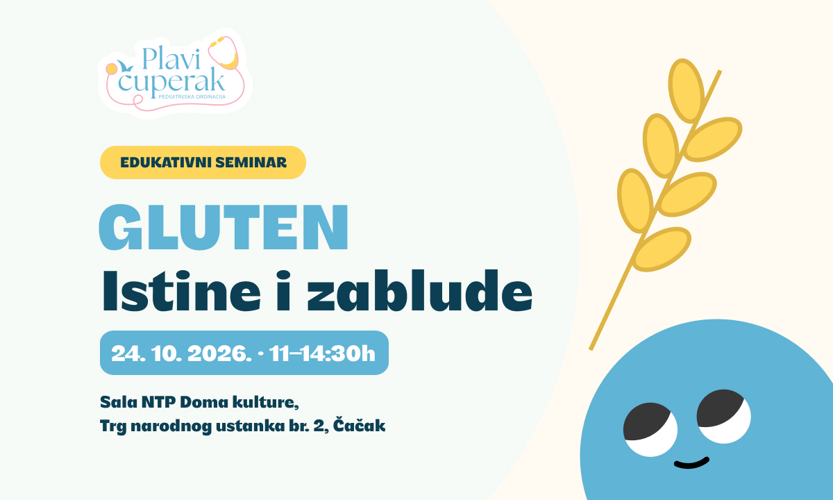Gluten - istine i zablude: edukativni seminar u Čačku