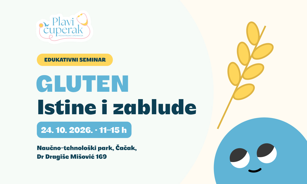 Gluten - istine i zablude: edukativni seminar u Čačku